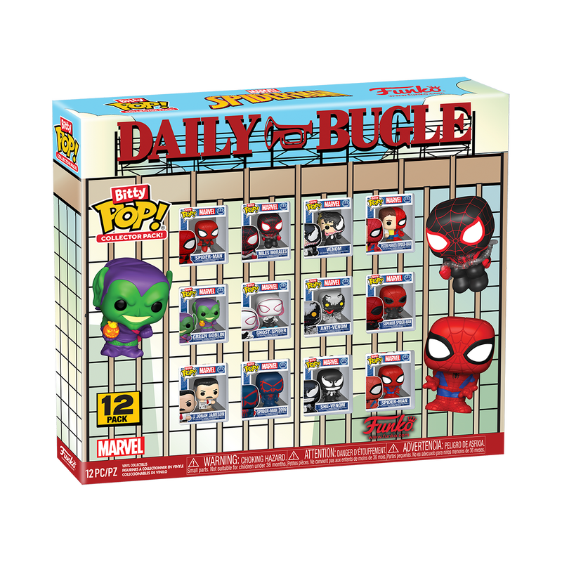 FUNKO BITTY POP!: Collector Pack - Spider-Man (12 Pack) (Special Edition)