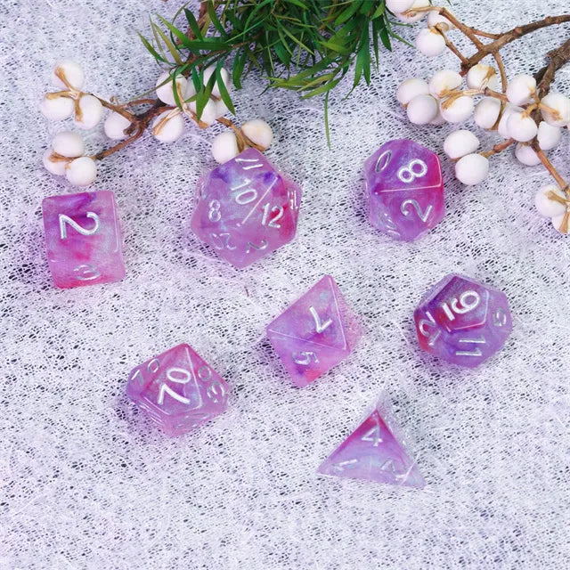 Level Up Dice | Galaxy | Purple Red