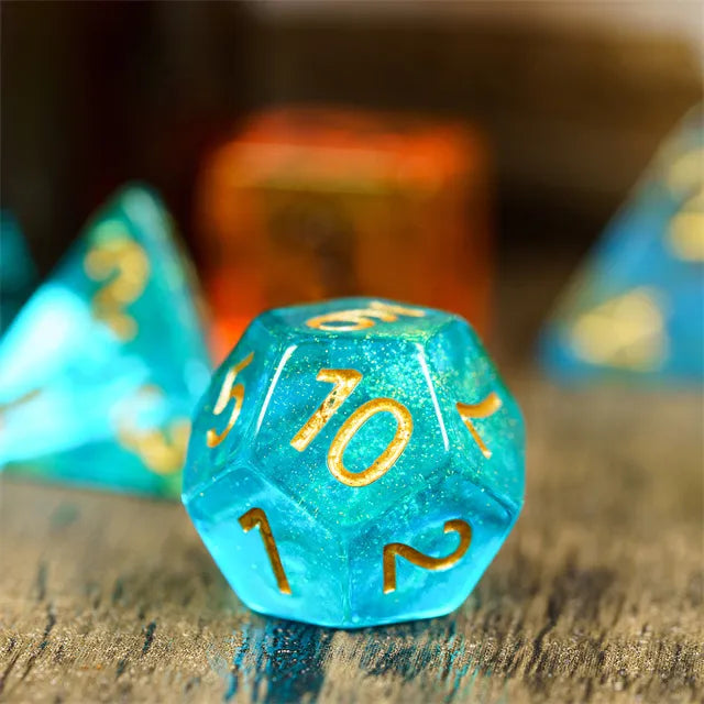Level Up Dice | Aurora | Cyan