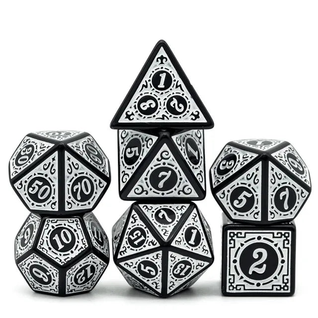 Level Up Dice | Pattern Dice | White