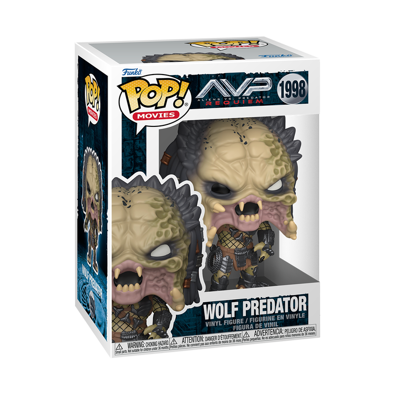 FUNKO POP! MOVIES: Alien Vs Predator Requiem - Wolf Predator