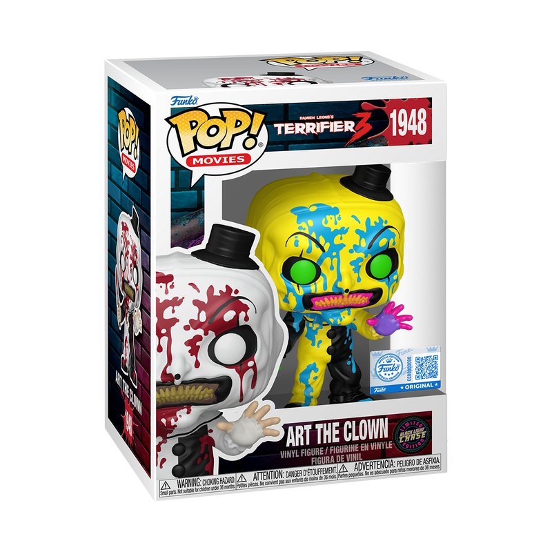 FUNKO POP!: Terrifier 3 - Art the Clown with Knife (Bloody) (Special Edition) (CHASE)