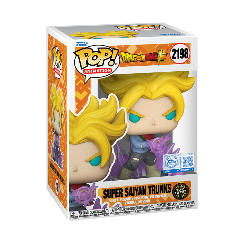 FUNKO POP!: Dragon Ball Super - Super Saiyan Trunks (Special Edition) (CHASE)