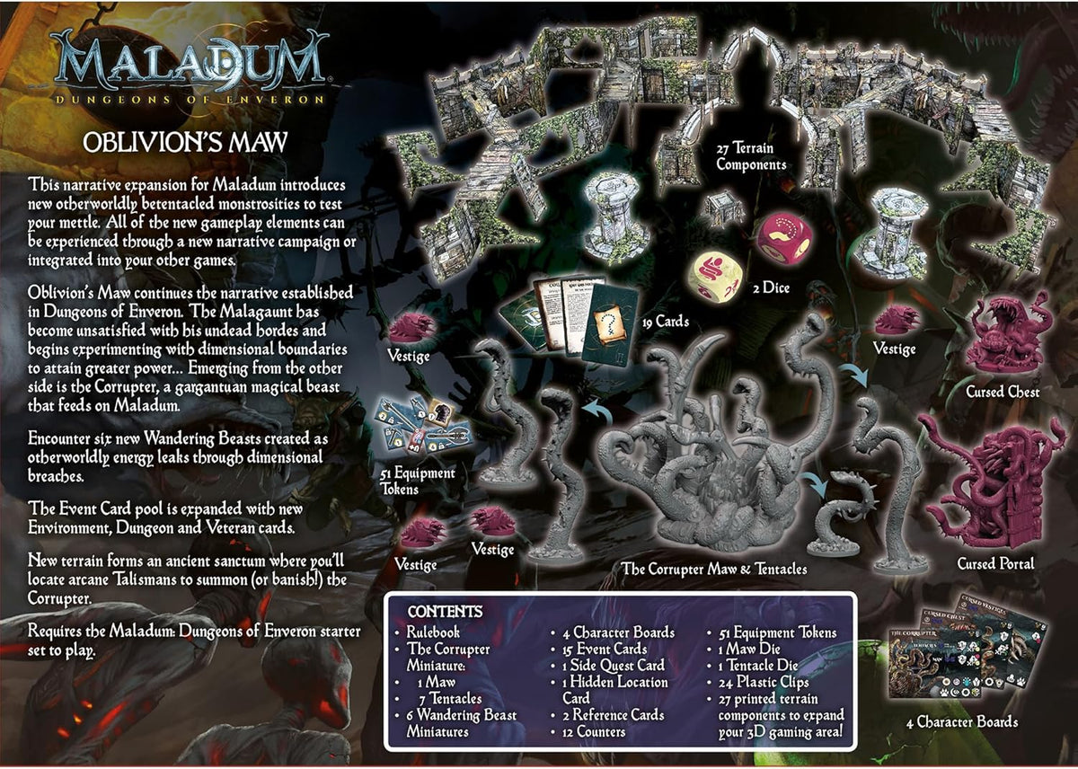 Maladum: Oblivion's Maw Expansion