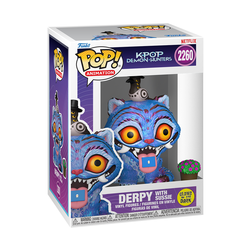 FUNKO POP!: K-POP Demon Hunters - Derpy with Sussie (Glow-in-the-Dark)