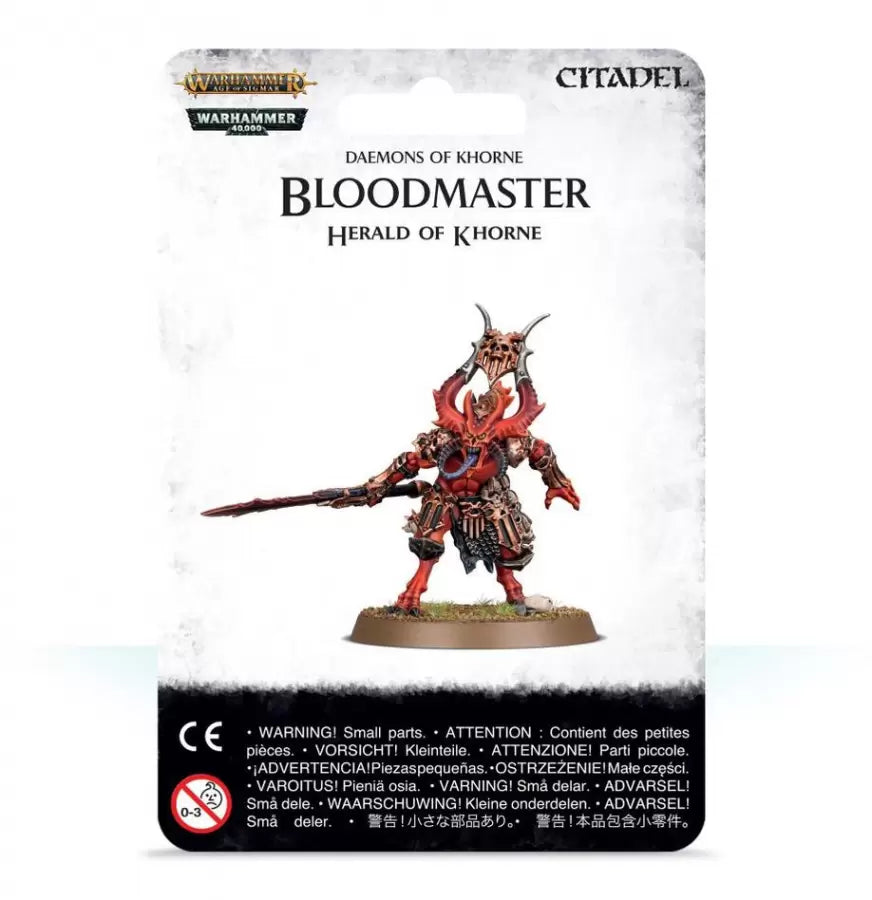 Warhammer Age of Sigmar: BLOODMASTER HERALD OF KHORNE