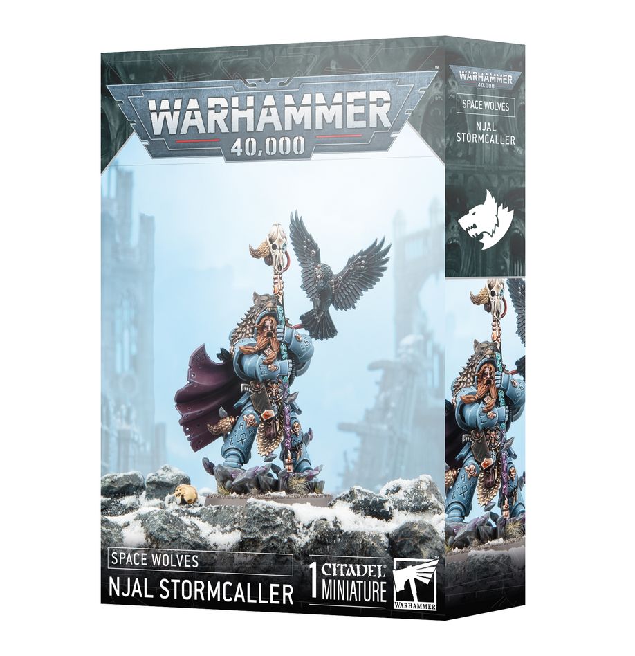Warhammer 40K: Space Wolves - Njal Stormcaller