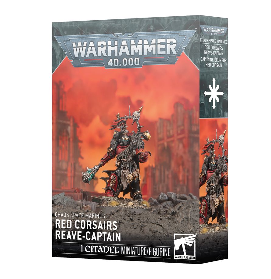 Warhammer 40K: CHAOS SPACE MARINES: Red Corsairs Reave-Captain