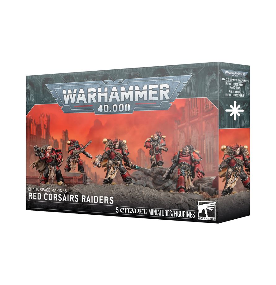Warhammer 40K: Chaos Space Marines: Red Corsairs Raiders