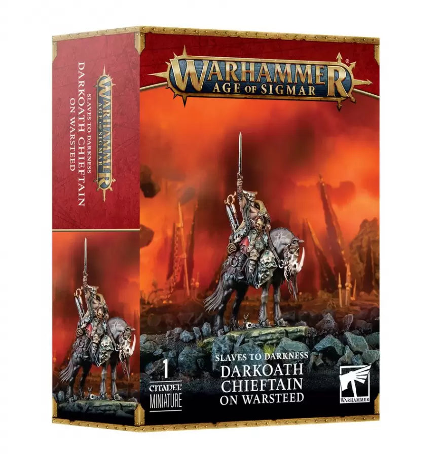 Warhammer Age Of Sigmar: STD: DARKOATH CHIEFTAIN ON WARSTEED