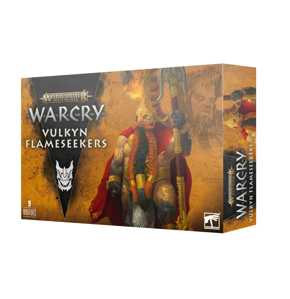 Warhammer Age Of Sigmar: WARCRY FYRESLAYERS: VULKYN FLAMESEEKERS