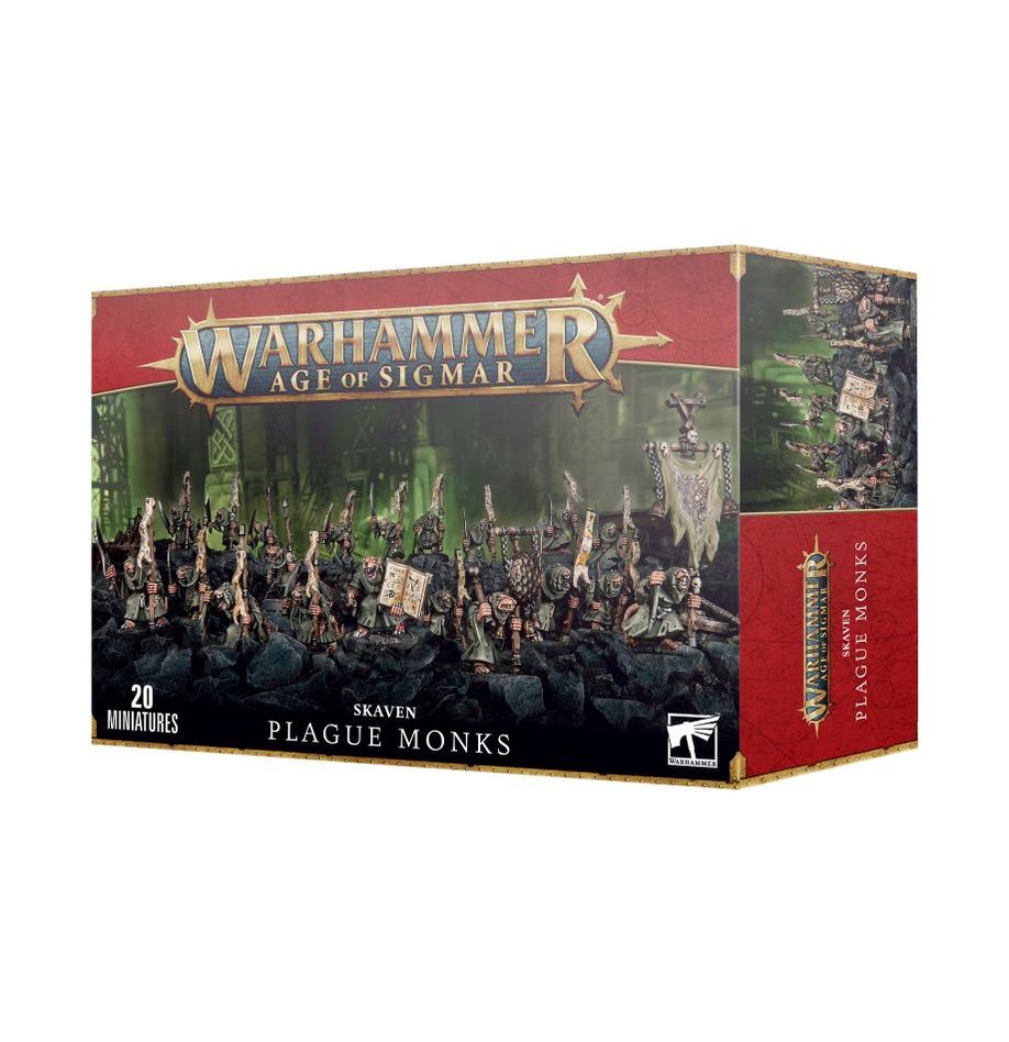 Warhammer Age Of Sigmar: SKAVEN: PLAGUE MONKS