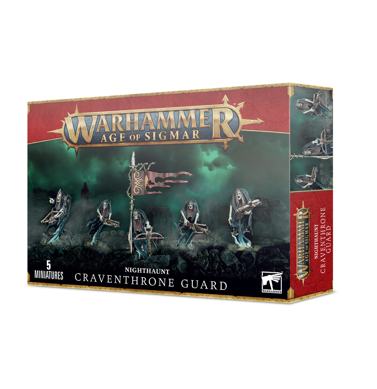 Warhammer Age Of Sigmar: NIGHTHAUNT CRAVENTHRONE GUARD