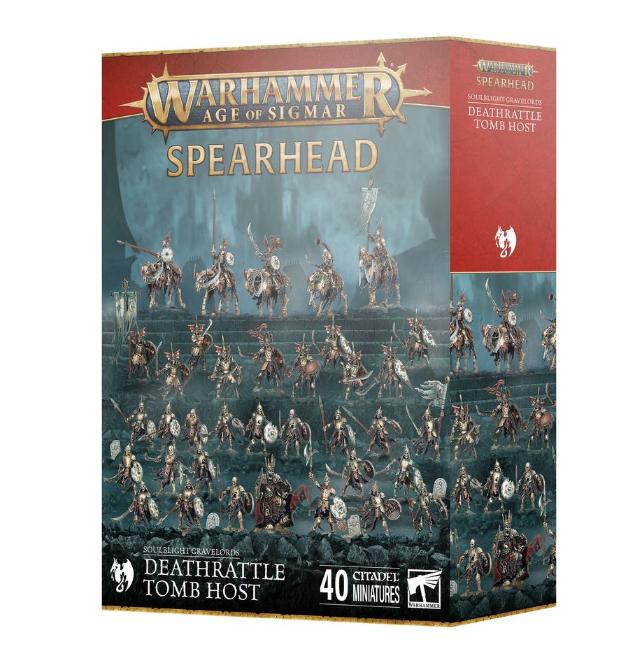 Warhammer Age of Sigmar: SPEARHEAD - Soulblight Gravelords: Deathrattle Tomb Host
