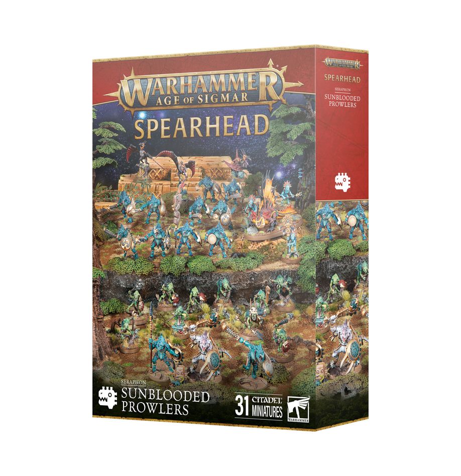 Warhammer: Age of Sigmar - Spearhead: Seraphon – Sunblooded Prowlers