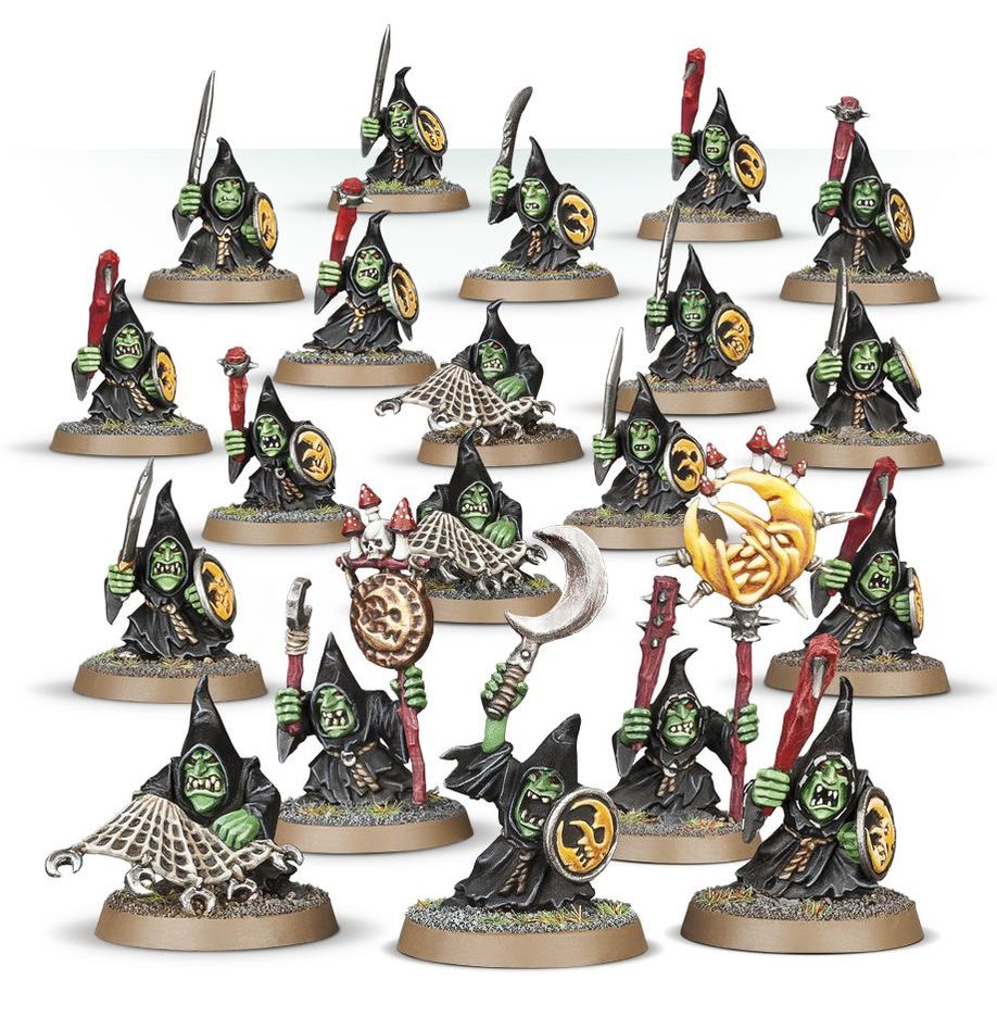 Warhammer Age Of Sigmar: GLOOMSPITE GITZ: MOONCLAN STABBAS