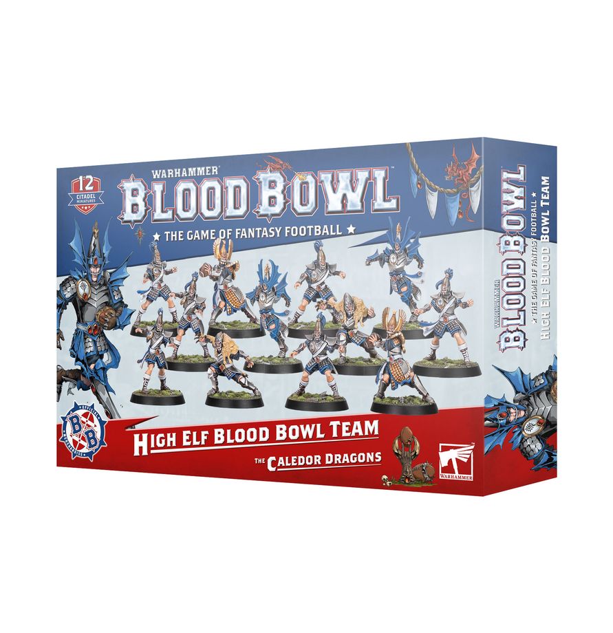BLOOD BOWL: HIGH ELF TEAM - CALEDOR DRAGONS