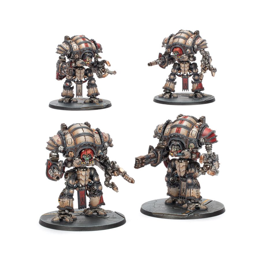 Warhammer: The Horus Heresy - Legions Imperialis: Mechanicum Questoris Knights Magaera and Styrix