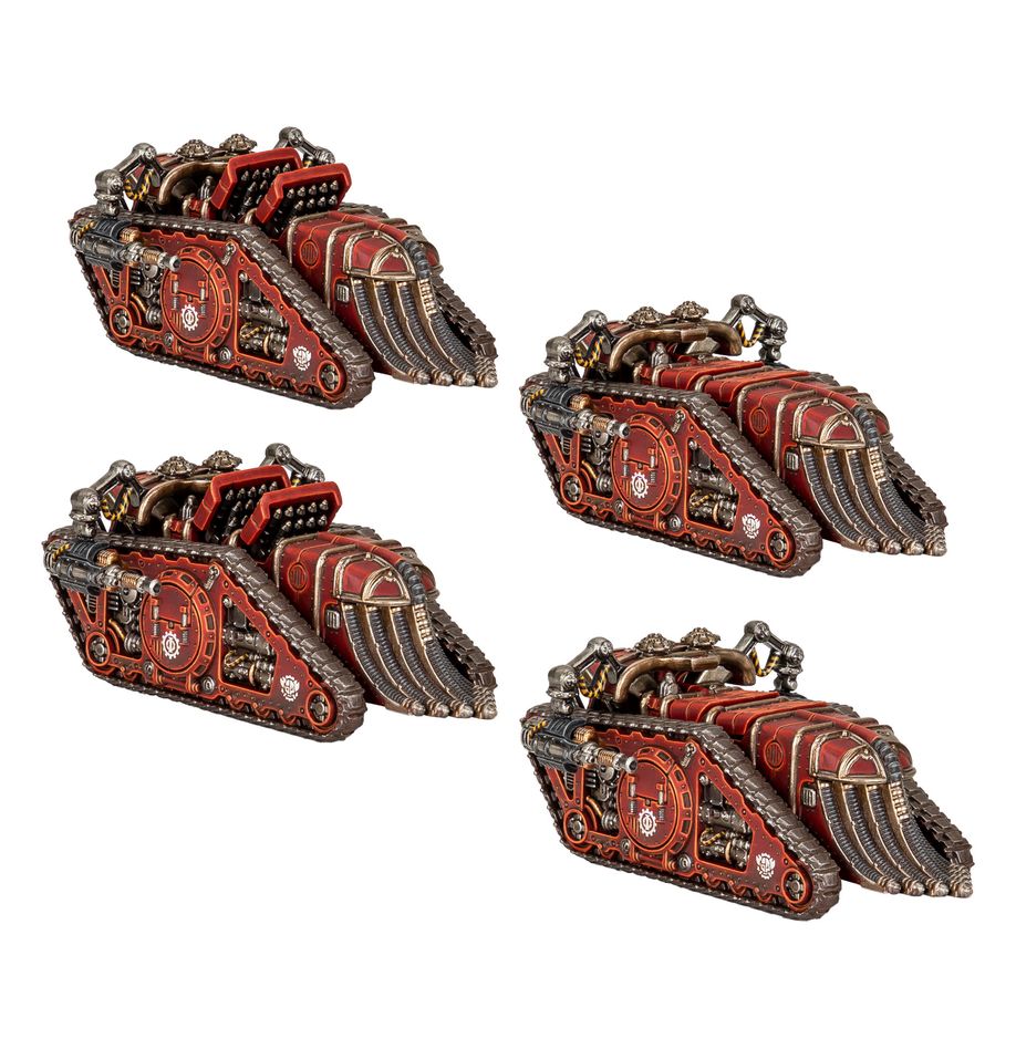 Warhammer: The Horus Heresy - Legions Imperialis: Mechanicum Karacnos Assault Tank Squadron