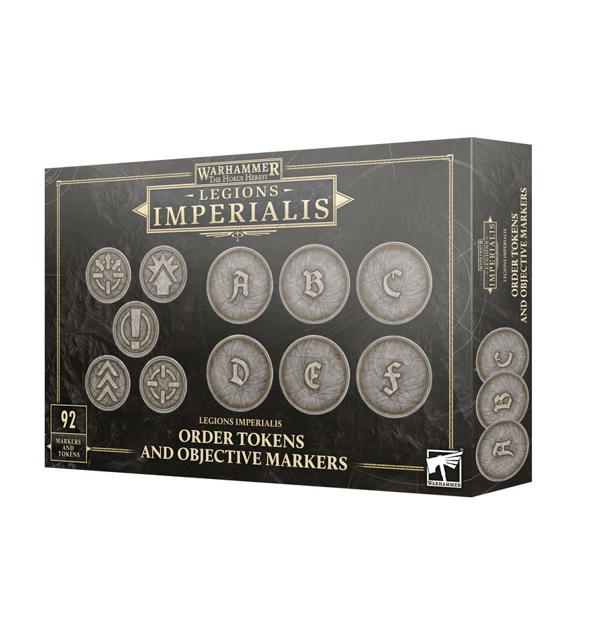 HORUS HERESY: Legions Imperialis - Order Tokens and Objective Markers