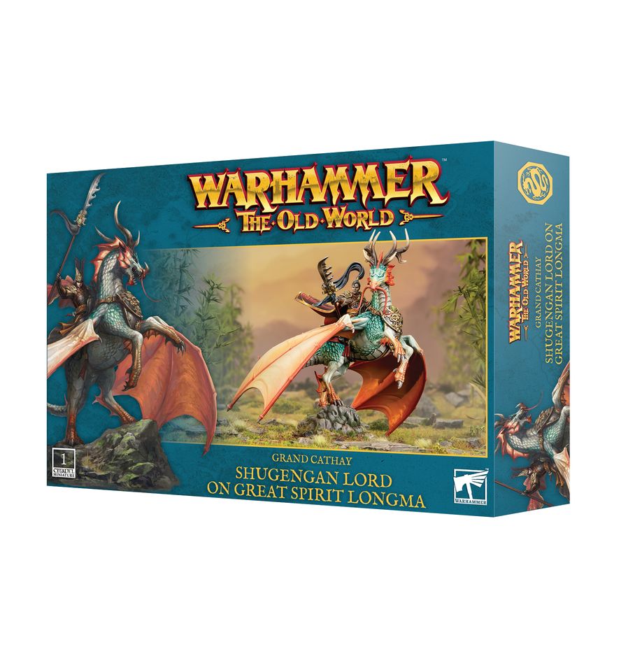 Warhammer: The Old World - Grand Cathay: Shugengan Lord on Great Spirit Longma