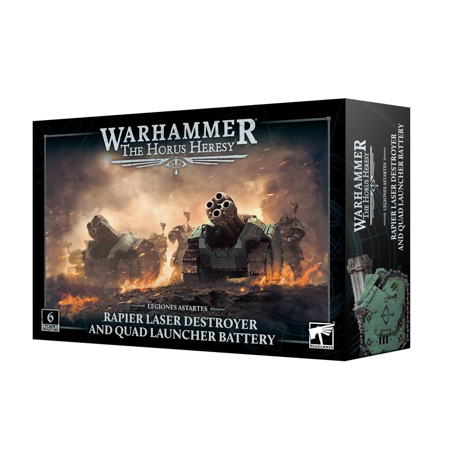 Warhammer: The Horus Heresy - Legiones Astartes: Rapier Laser Destroyer and Quad Launcher Battery