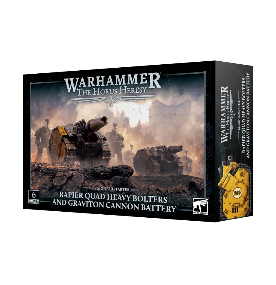 Warhammer: The Horus Heresy - Legiones Astartes: Rapier Quad Heavy Bolters and Graviton Cannon Battery