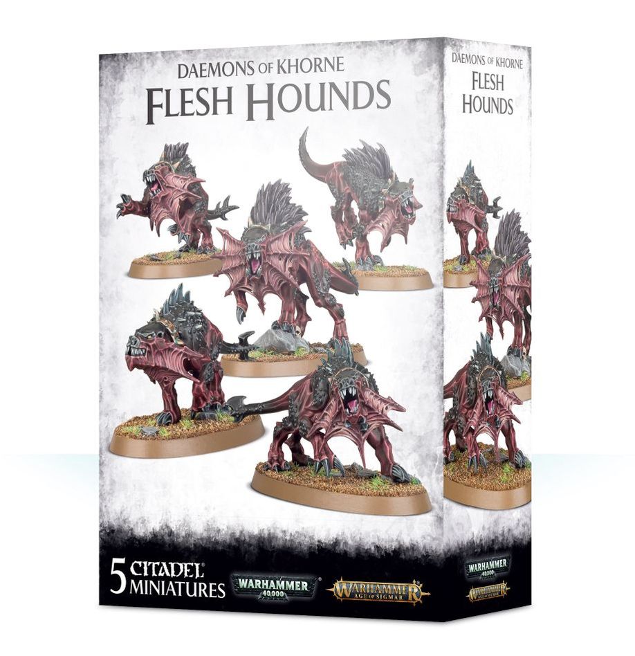 Warhammer: Deamons of Khorne - Flesh Hounds