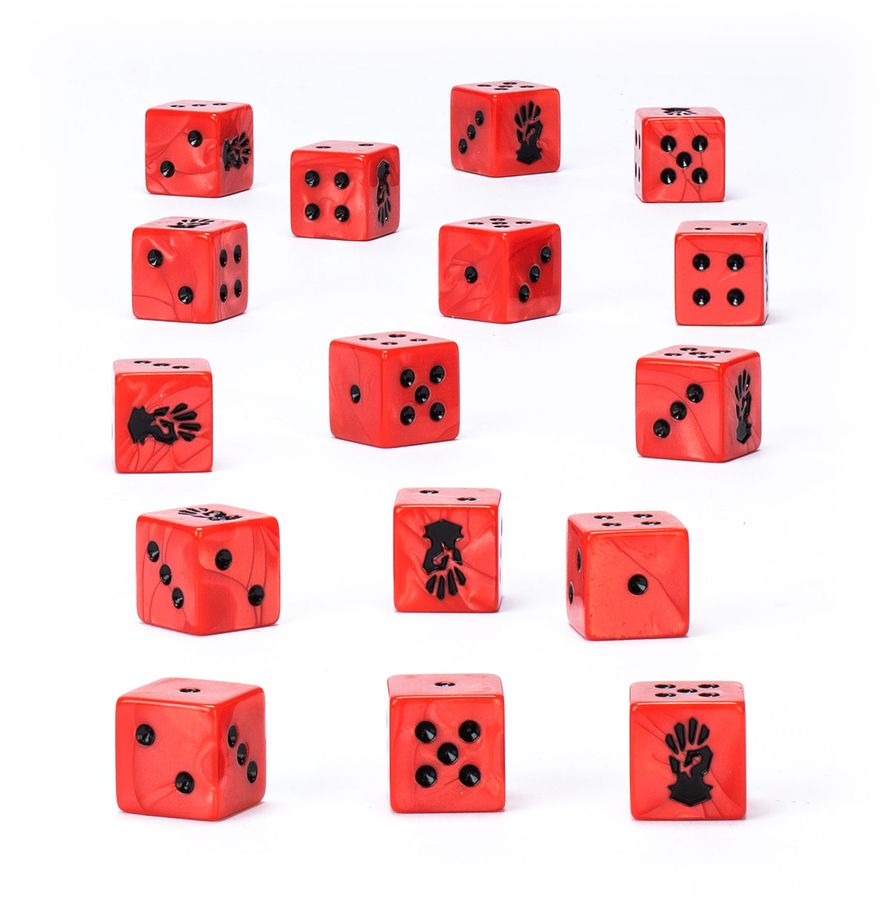 Warhammer 40K: Red Corsairs Dice