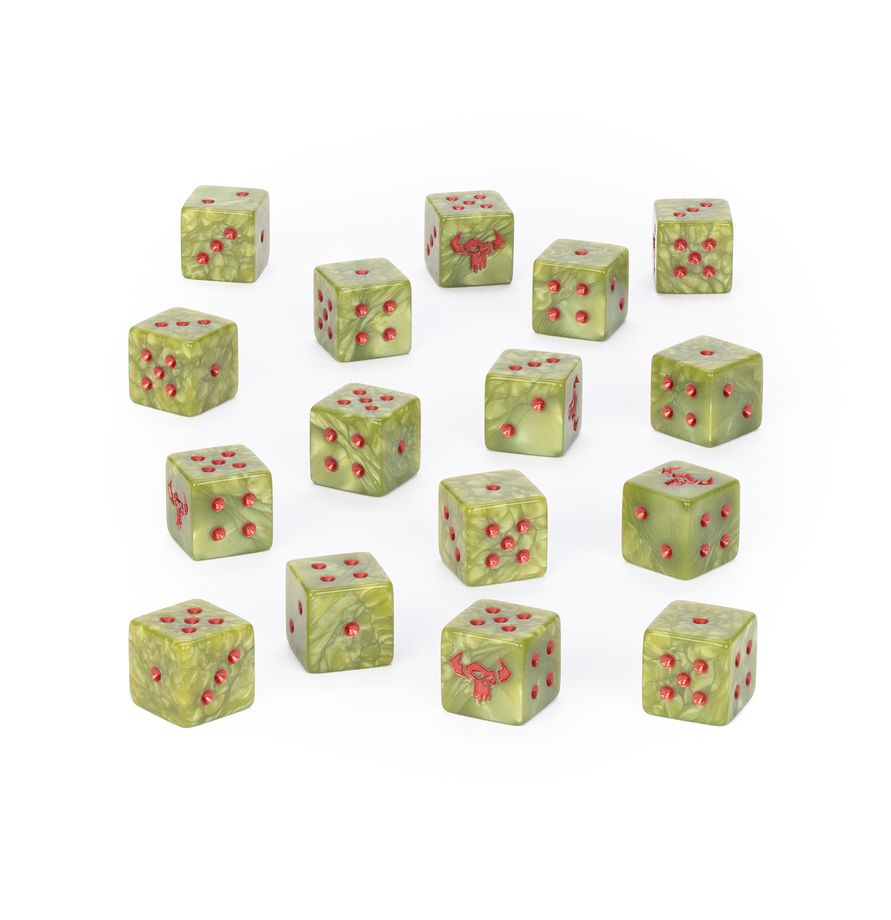 Warhammer 40K: Orks Dice