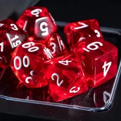 Level Up Dice | Translucent | Red