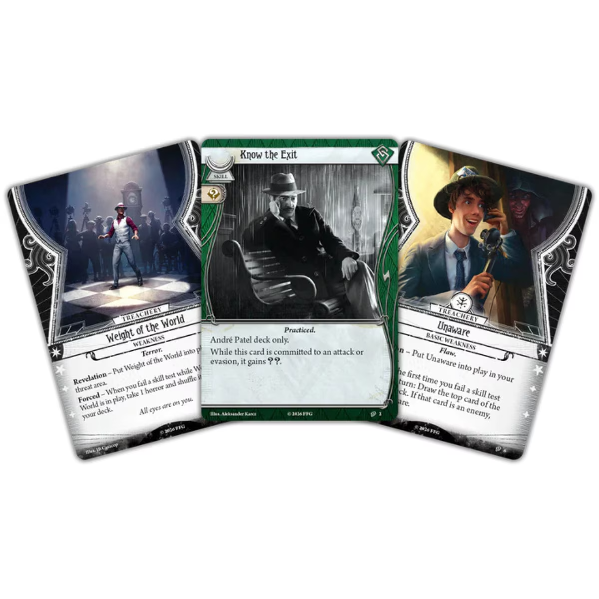 Arkham Horror LCG - André Patel Investigator Deck