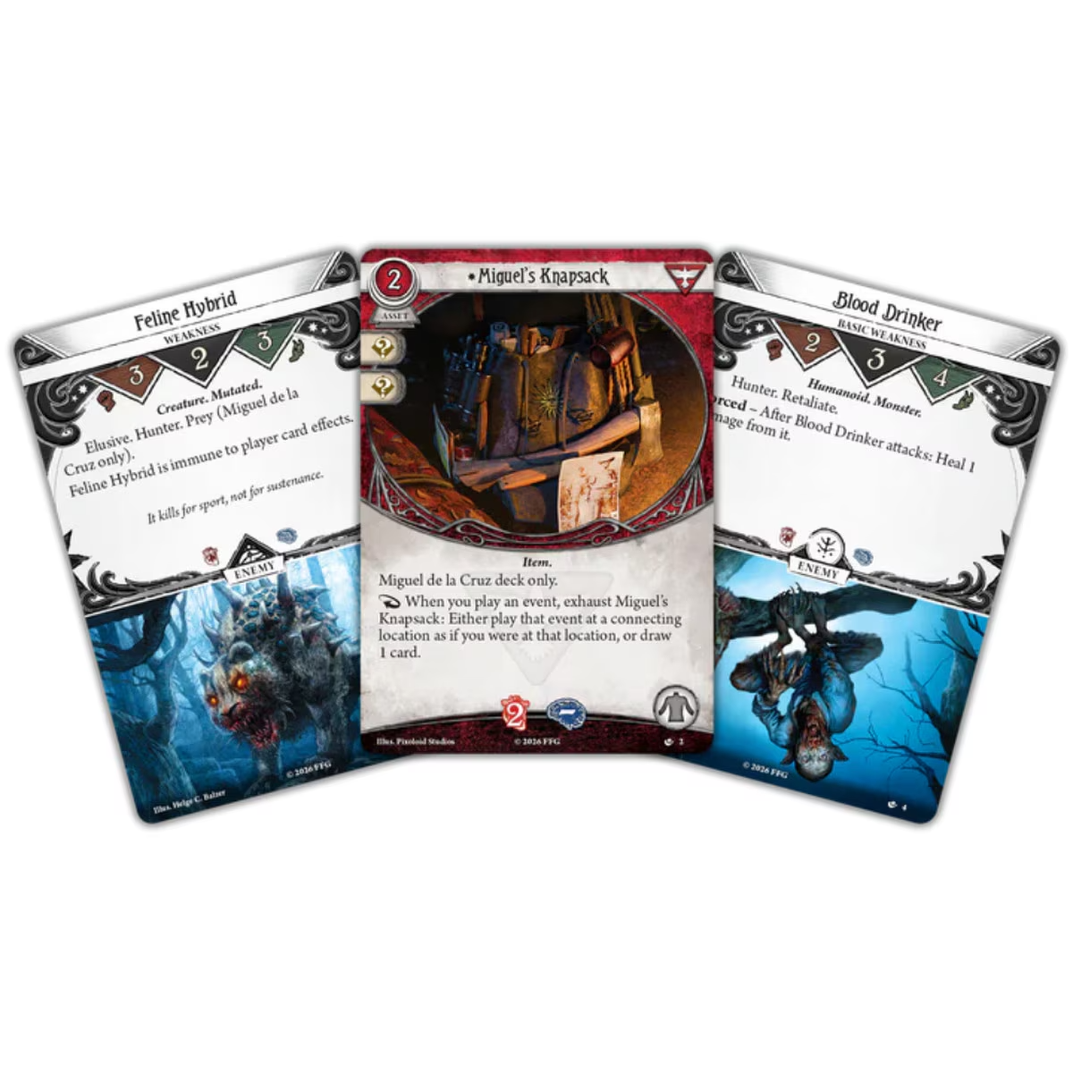 Arkham Horror LCG - Miguel de la Cruz Investigator Deck