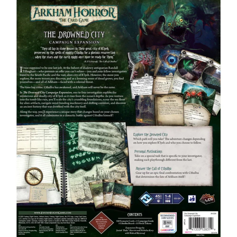 Arkham Horror LCG - The Drowned City Campaign Expansion