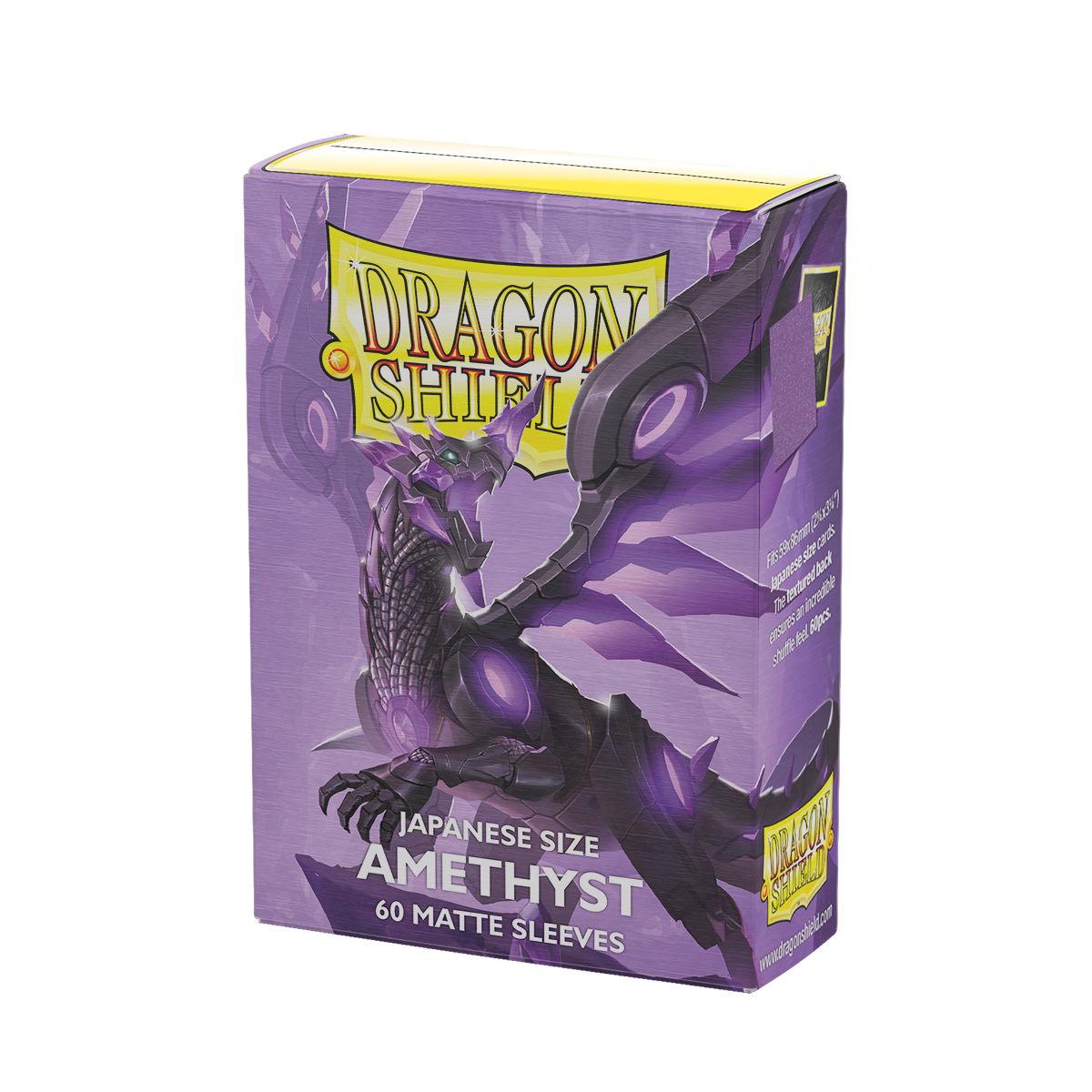 Dragon Shield Sleeves Japanese: Matte Amethyst (60)