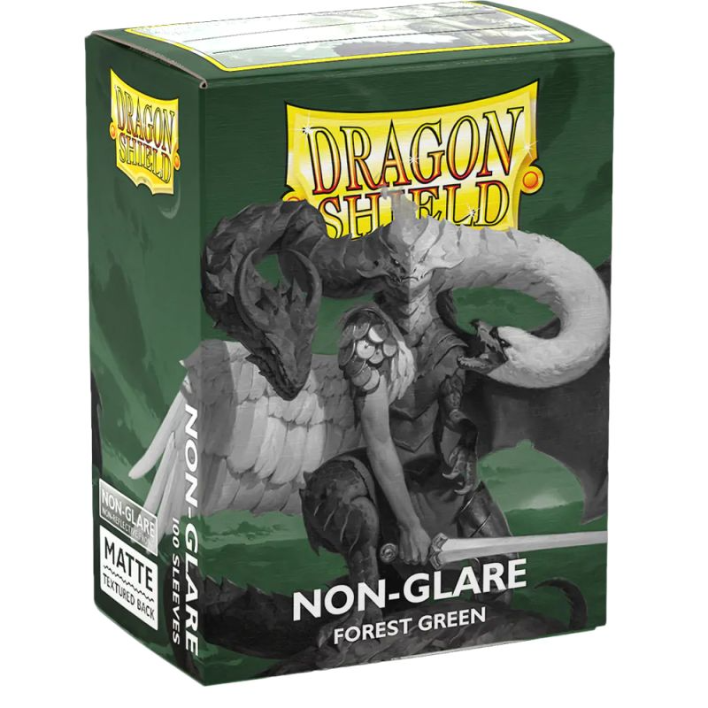 Dragon Shield Sleeves Standard: Non-Glare Forest Green (100)