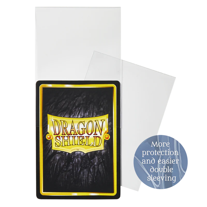 Dragon Shield Standard Inner Sleeves: Perfect Fit | Reinforced Thickness Clear (100)