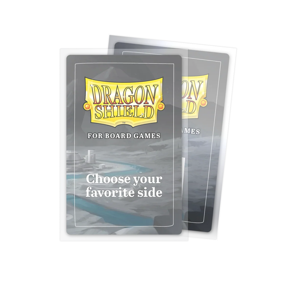 Dragon Shield Sleeves: Board Games - Eurobean Standard 59 x 92mm Clear & Non-Glare (100)