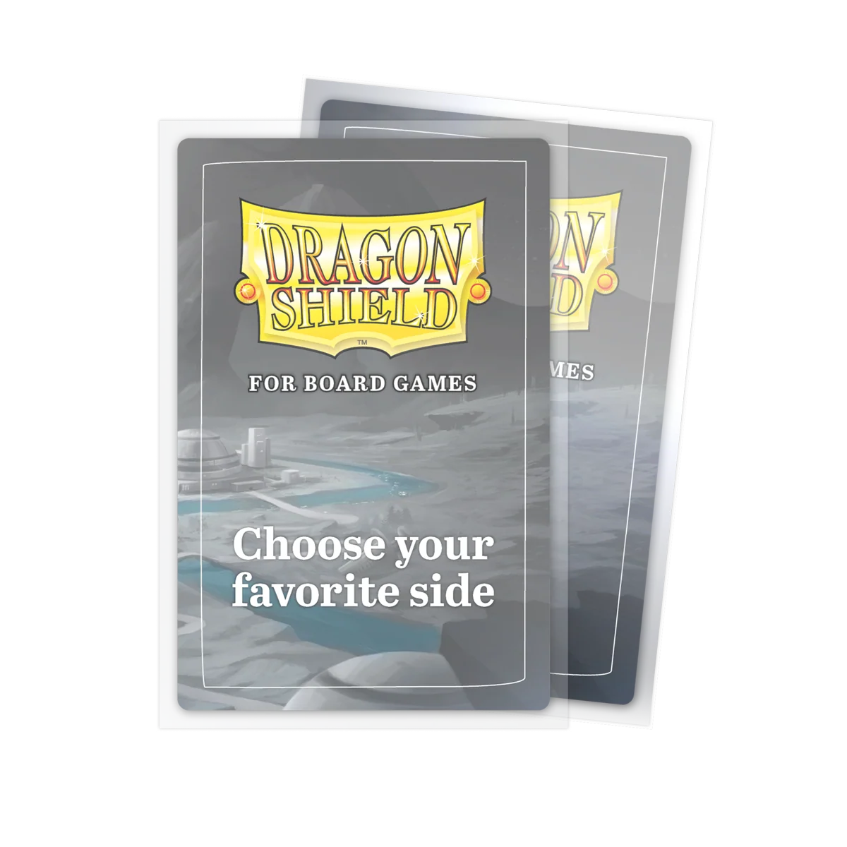 Dragon Shield Sleeves: Board Games - Extra Large Sleeves 65 x 100mm Clear & Non-Glare (100)