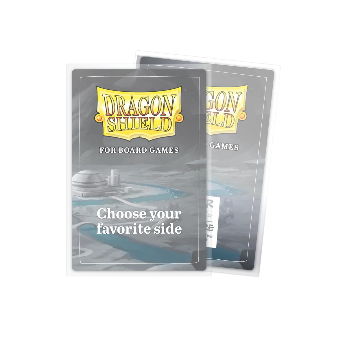 Dragon Shield Sleeves: Board Games - Oversize Sleeves 80 x 120mm Clear & Non-Glare (100)