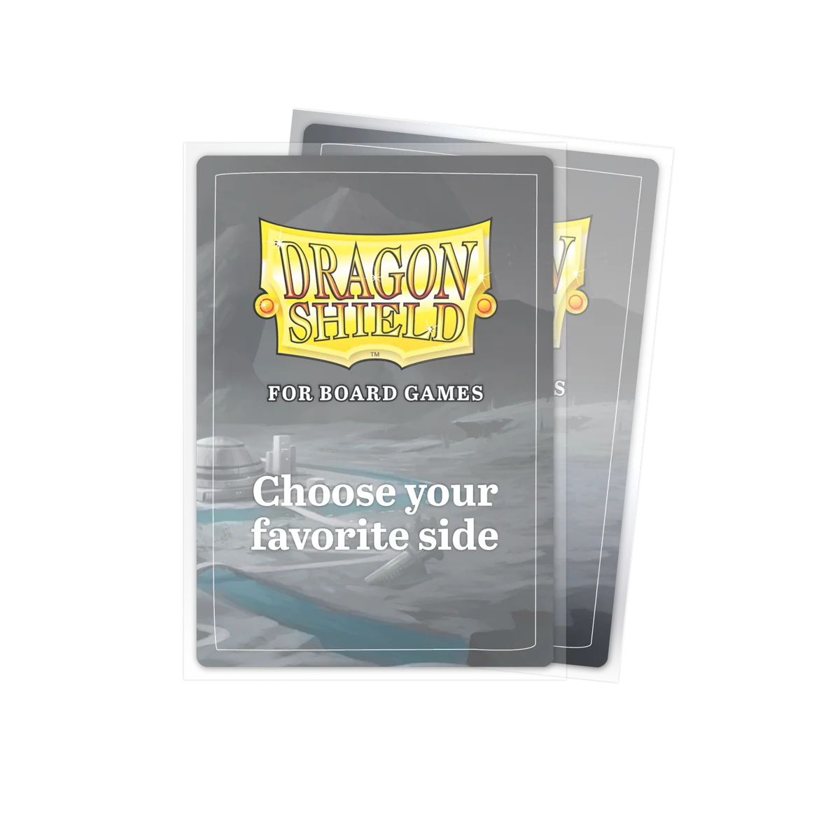 Dragon Shield Sleeves: Board Games - Grand Standard Sleeves 88 x 126mm Clear & Non-Glare (100)
