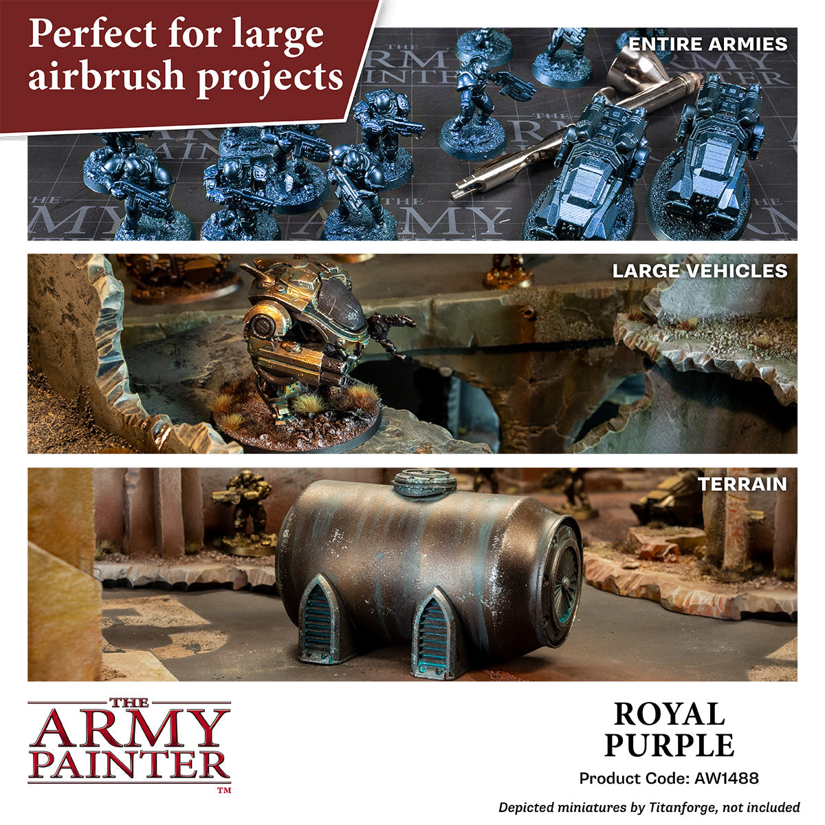 Warpaints Air Metallics: Royal Purple
