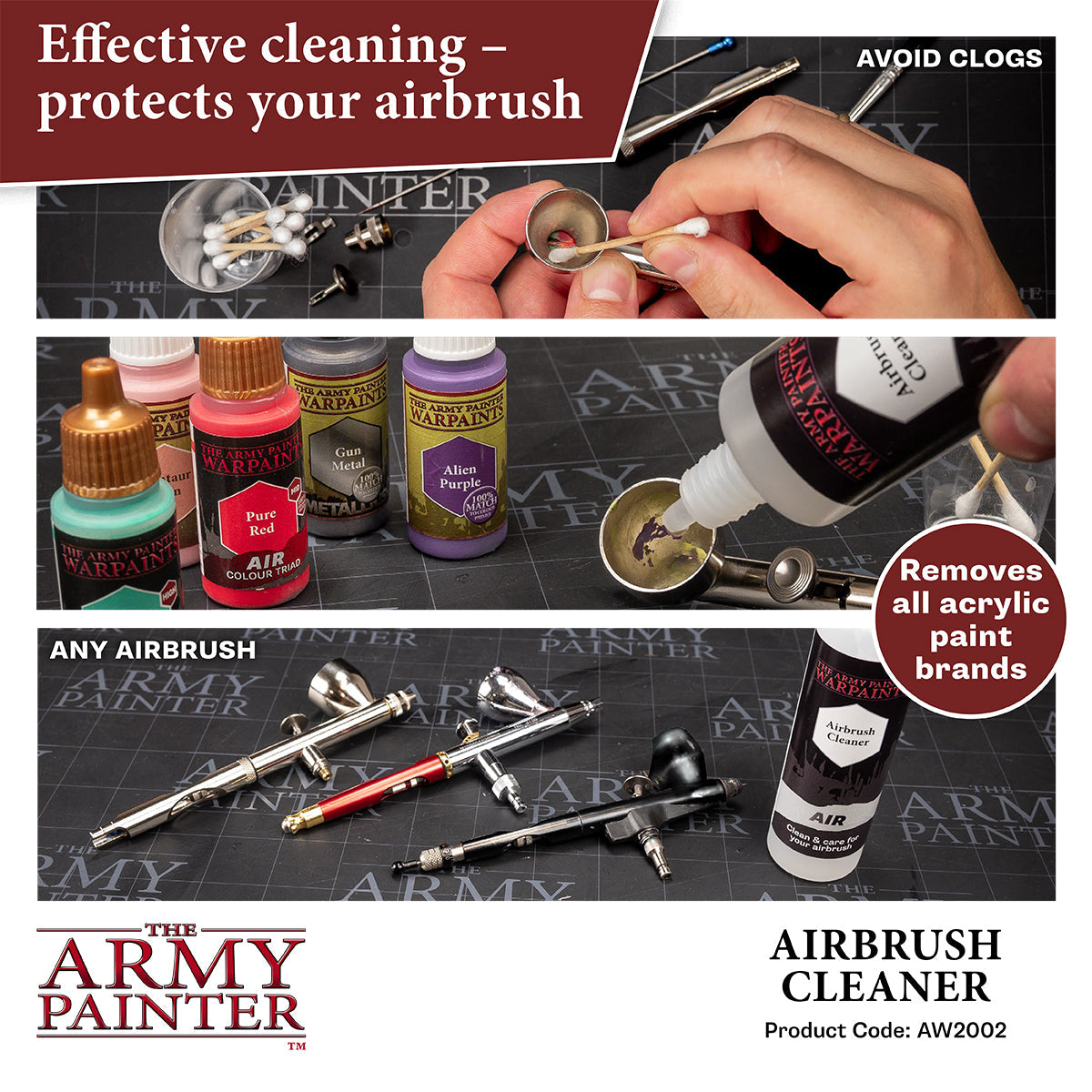 Warpaints Air: Airbrush Cleaner, 100 ml