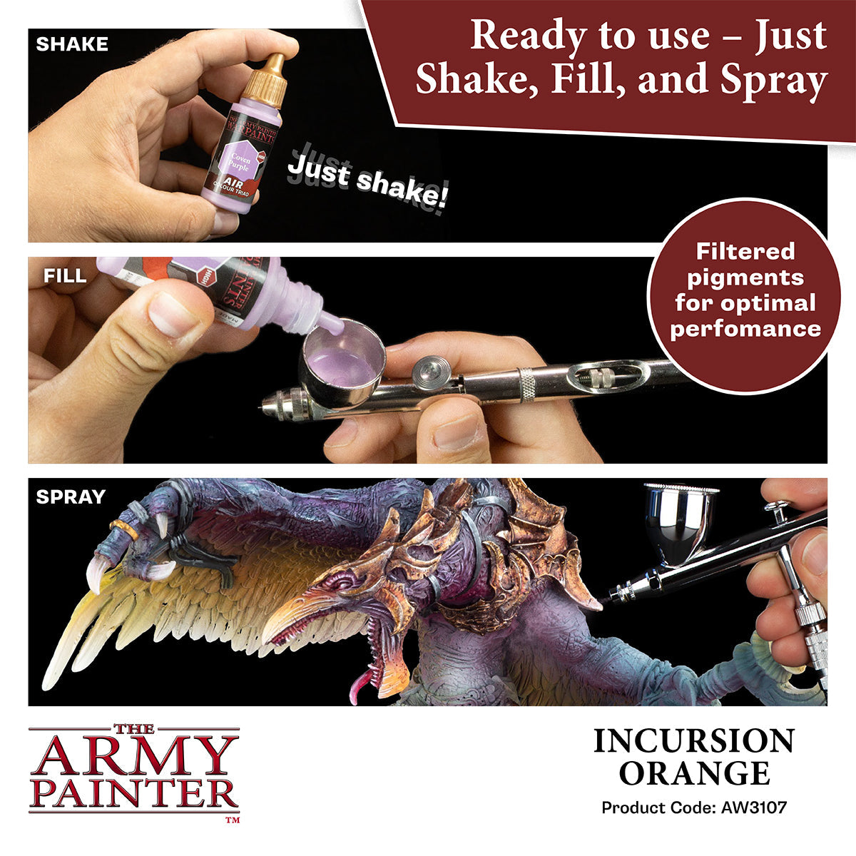Warpaints Air: Incursion Orange