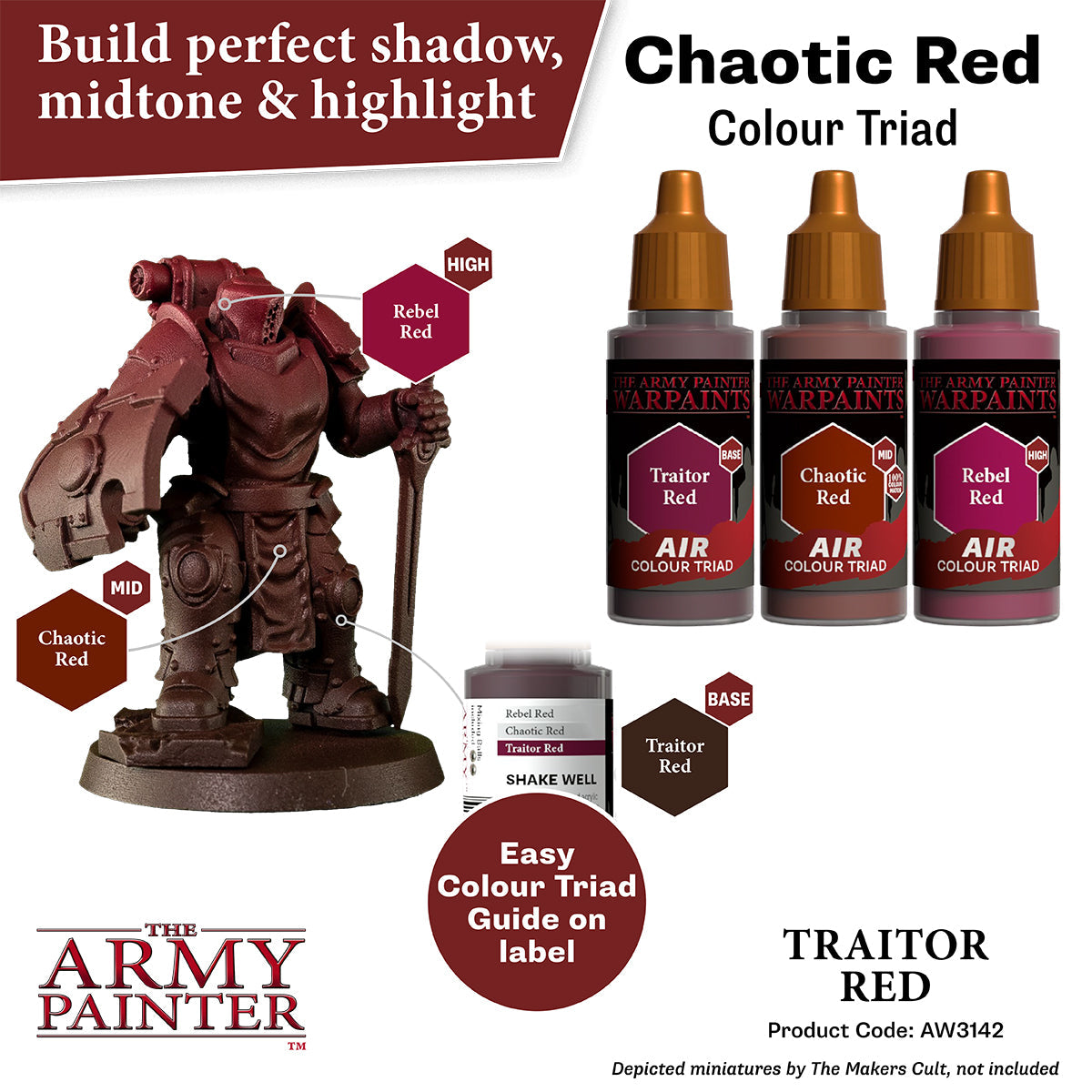 Warpaints Air: Traitor Red