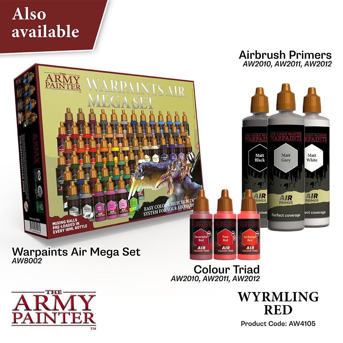 Warpaints Air: Wyrmling Red