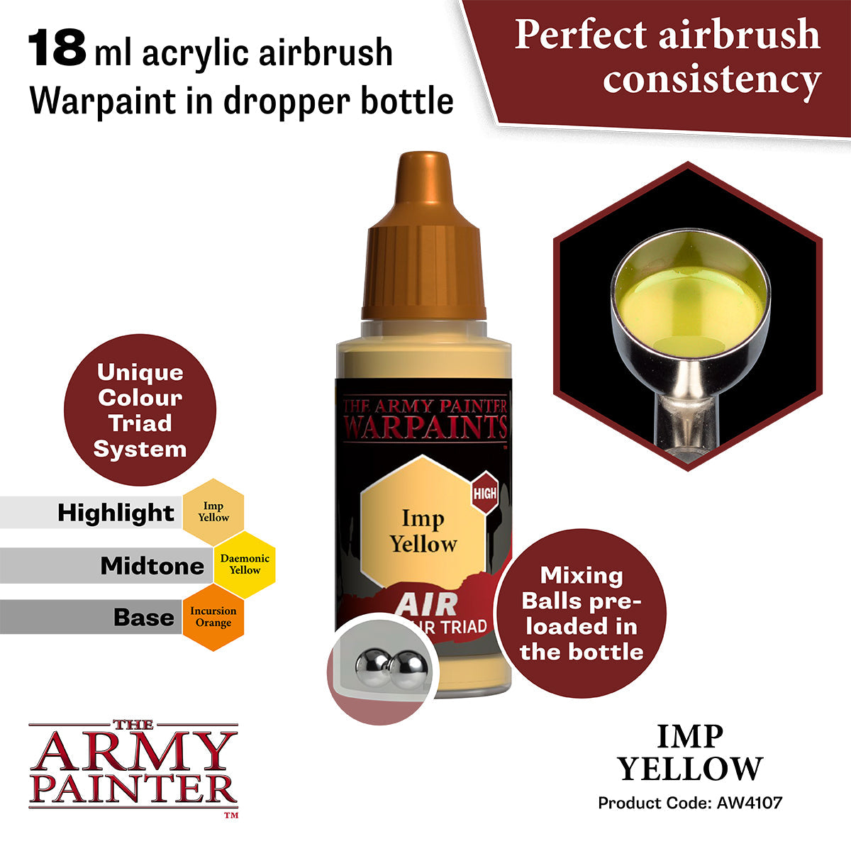 Warpaints Air: Imp Yellow