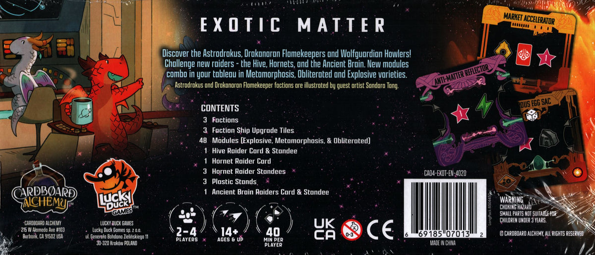 Andromeda's Edge: Exotic Matter Expansion