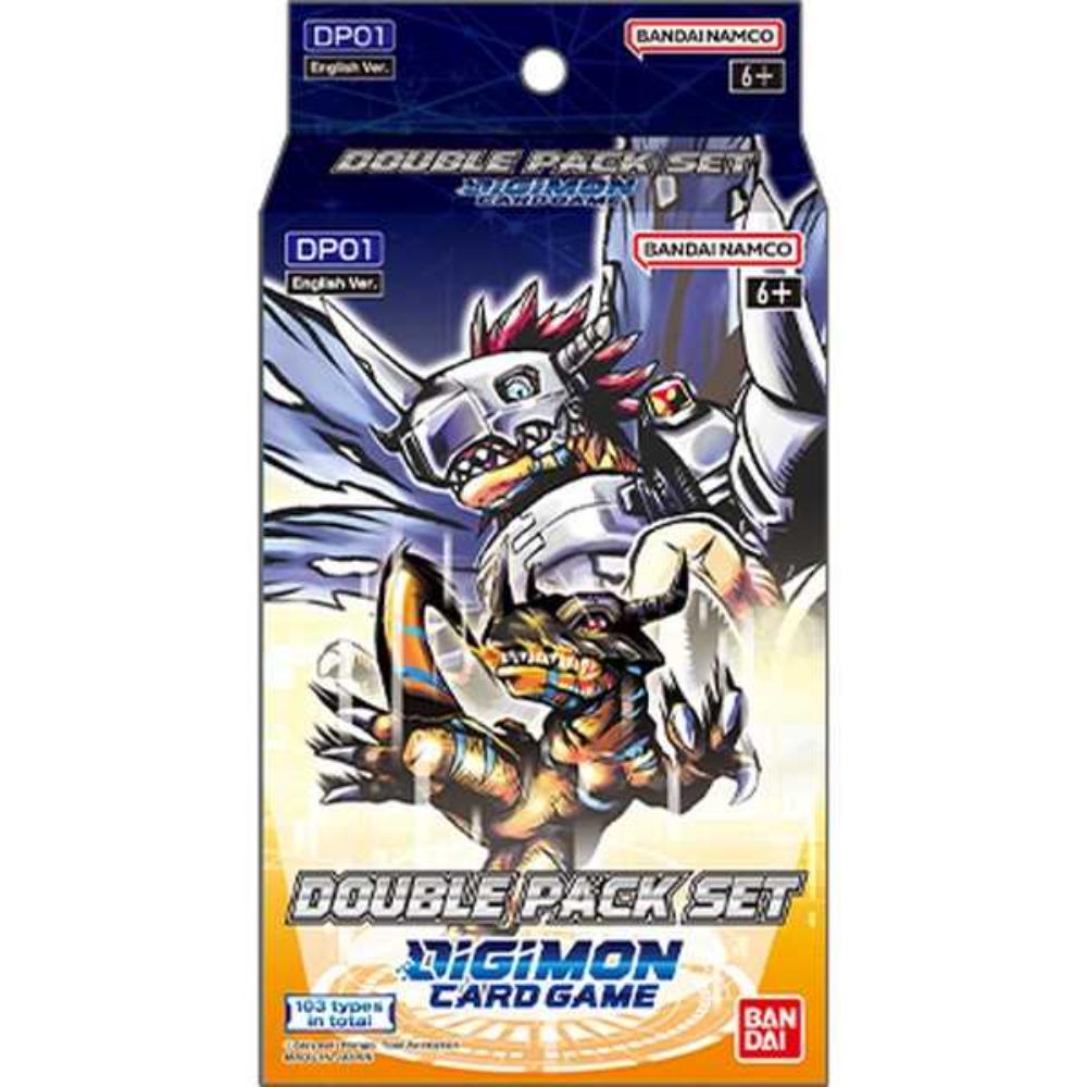 DIGIMON CARD GAME: DOUBLE PACK SET (DP01)