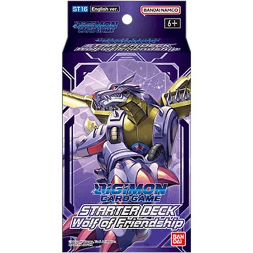 DIGIMON CARD GAME: STARTER DECK - WOLF OF FRIENDSHIP (ST16)